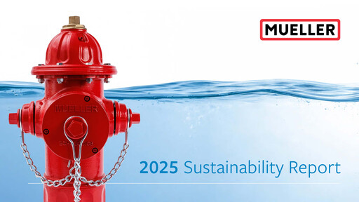 Thumbnail Mueller Water Products
 Sustainability Report 2025