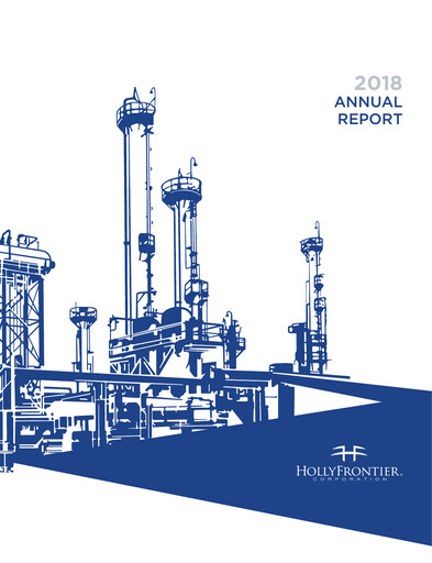 Thumbnail HF Sinclair Annual Report 2018