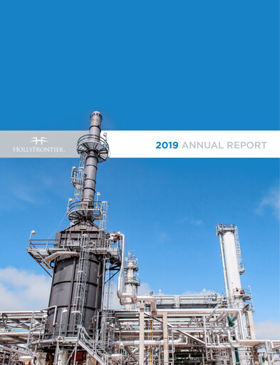 Thumbnail HF Sinclair Annual Report 2019