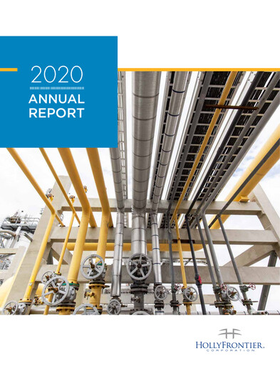 Thumbnail HF Sinclair Annual Report 2020