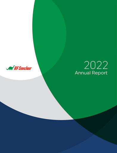 Thumbnail HF Sinclair Annual Report 2022
