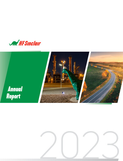Thumbnail HF Sinclair Annual Report 2023