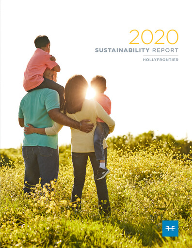 Thumbnail HF Sinclair Sustainability Report 2020