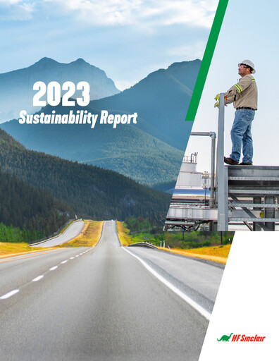 Thumbnail HF Sinclair Sustainability Report 2023
