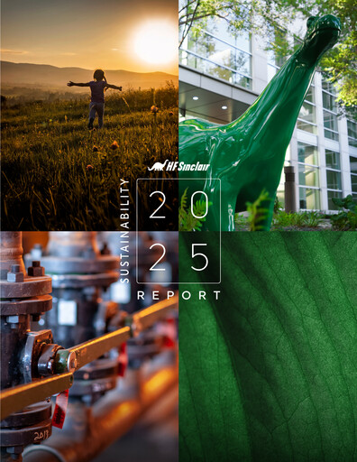 Thumbnail HF Sinclair Sustainability Report 2025