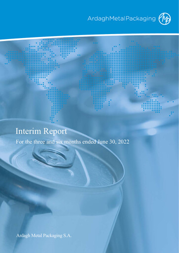 Thumbnail Ardagh Metal Packaging Half-year Report 2022-h1