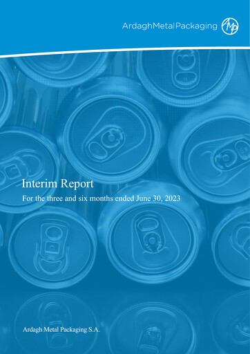 Thumbnail Ardagh Metal Packaging Half-year Report 2023-h1