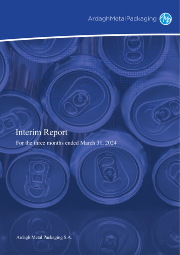 Thumbnail Ardagh Metal Packaging Quarterly Report 2024-q1