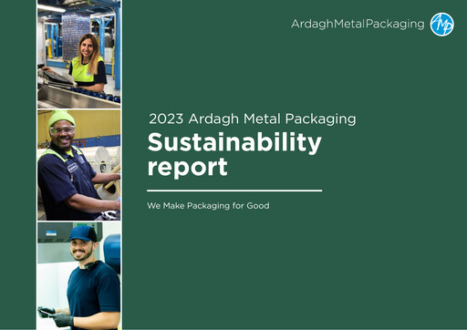 Thumbnail Ardagh Metal Packaging Sustainability Report 2023