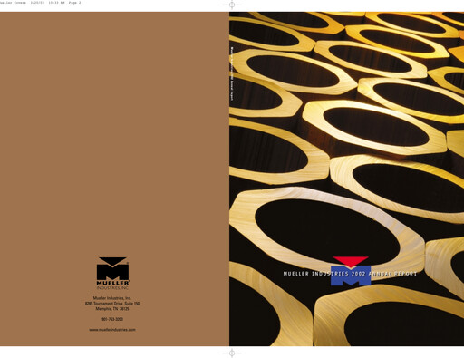 Thumbnail Mueller Industries
 Annual Report 2002