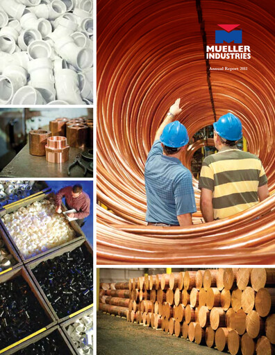 Thumbnail Mueller Industries
 Annual Report 2011