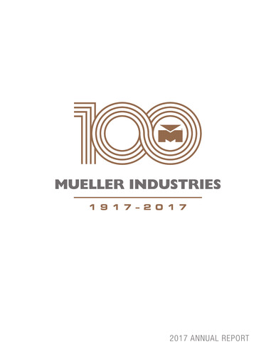 Thumbnail Mueller Industries
 Annual Report 2017