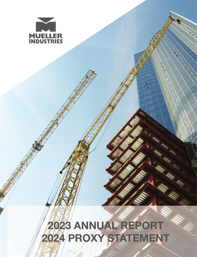 Thumbnail Mueller Industries
 Annual Report 2023