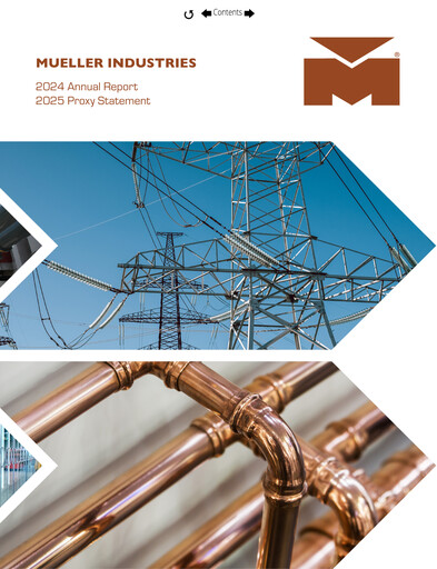 Thumbnail Mueller Industries
 Annual Report 2024