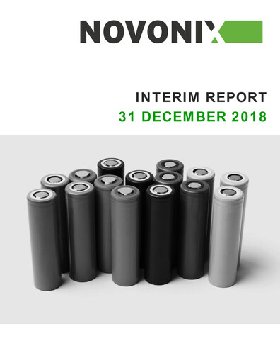 Thumbnail Novonix Half-year Report 2019-h1