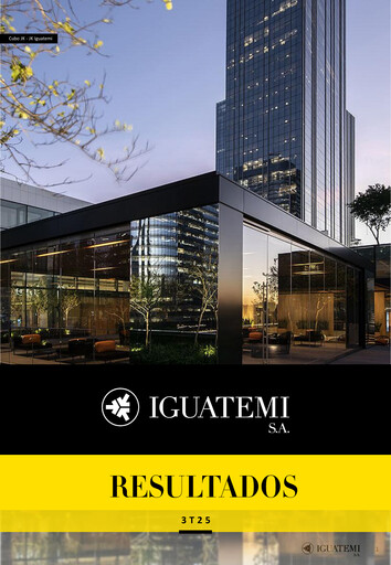 Miniature Iguatemi Rapport trimestriel 2025-q3