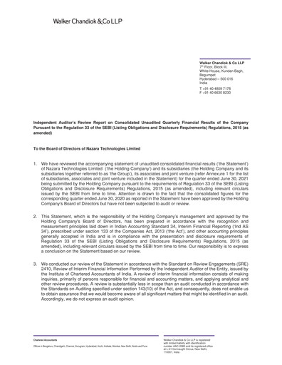 Thumbnail Nazara Technologies Quarterly Report 2021-q1