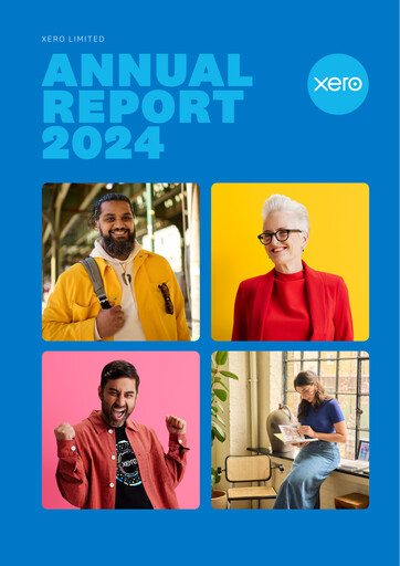 Thumbnail Xero Annual Report 2024