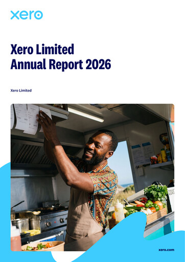 Thumbnail Xero Annual Report 2026