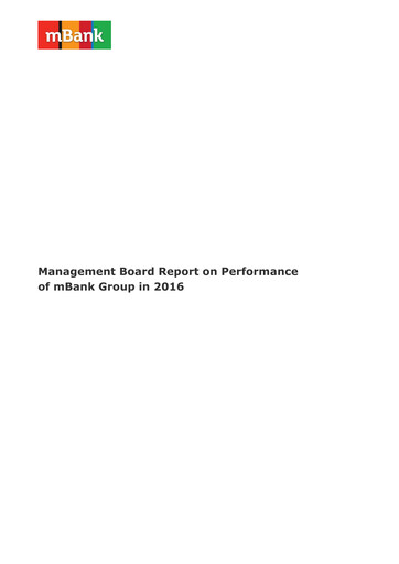 Thumbnail mBank Annual Report 2016