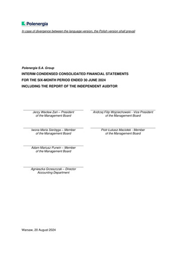 Thumbnail Polenergia Half-year Report 2024-h1