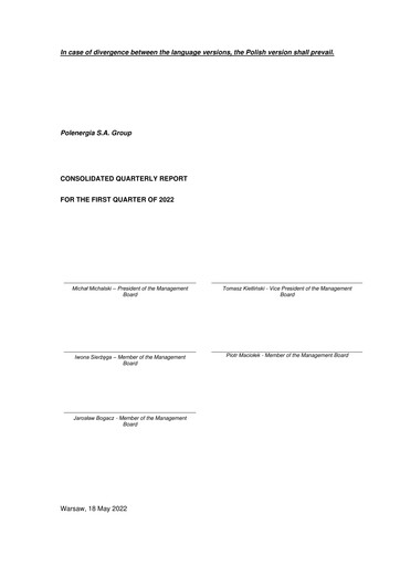 Vorschaubild Polenergia Quartalsbericht 2022-q1