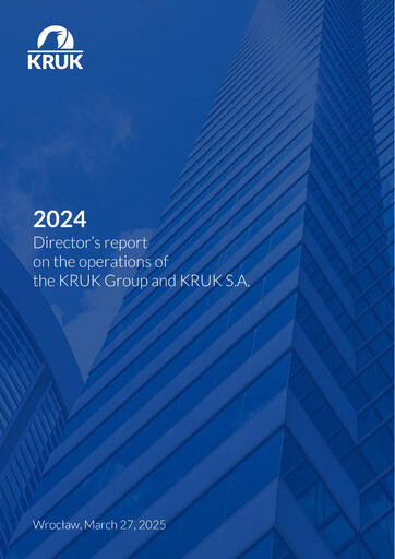Thumbnail KRUK Spólka Akcyjna Annual Report 2024