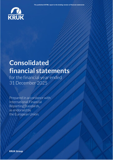 Thumbnail KRUK Spólka Akcyjna Financial Statement 2025