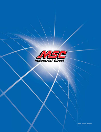 Thumbnail MSC Industrial Direct Annual Report 2008