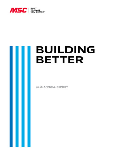 Thumbnail MSC Industrial Direct Annual Report 2016