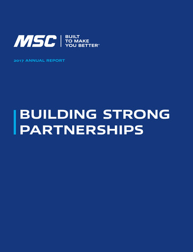 Thumbnail MSC Industrial Direct Annual Report 2017