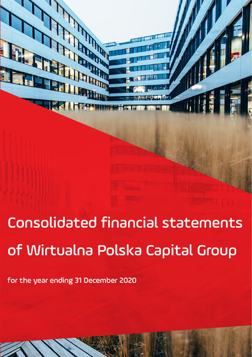 Miniature Wirtualna Polska (WP Holding) Bilan financier 2020