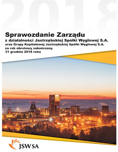 Thumbnail Jastrzebska Spólka Weglowa Annual Report 2018