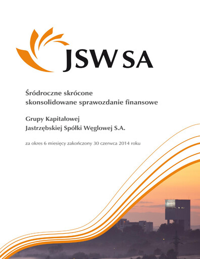 Thumbnail Jastrzebska Spólka Weglowa Financial Statement 2014-h1