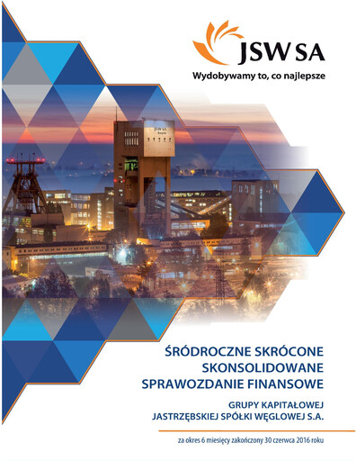 Thumbnail Jastrzebska Spólka Weglowa Financial Statement 2016-h1