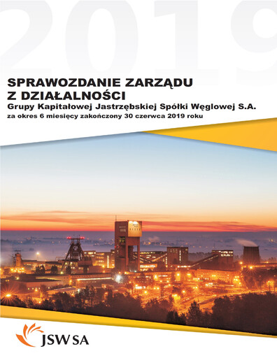 Thumbnail Jastrzebska Spólka Weglowa Half-year Report 2019-h1