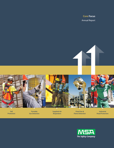 Thumbnail MSA Safety Annual Report 2011