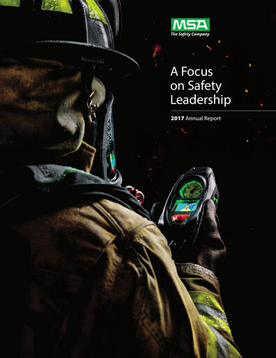Thumbnail MSA Safety Annual Report 2017