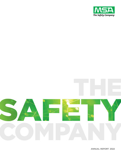Thumbnail MSA Safety Annual Report 2022