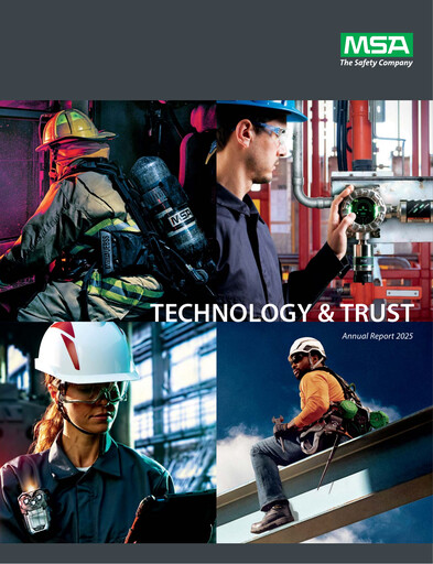 Thumbnail MSA Safety Annual Report 2025