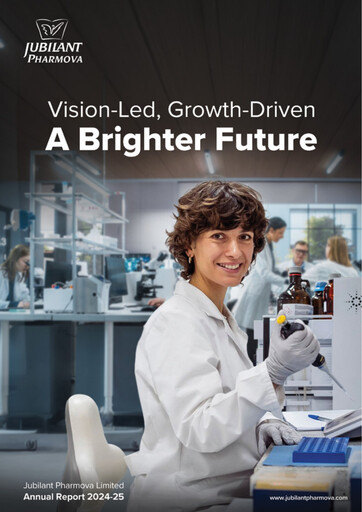 Thumbnail Jubilant Pharmova Annual Report 2024-2025