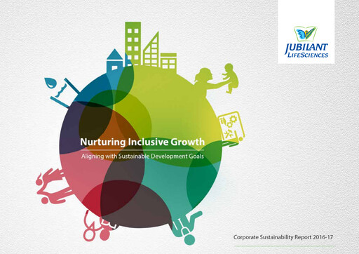 Miniature Jubilant Pharmova Rapport de durabilité 2016-2017
