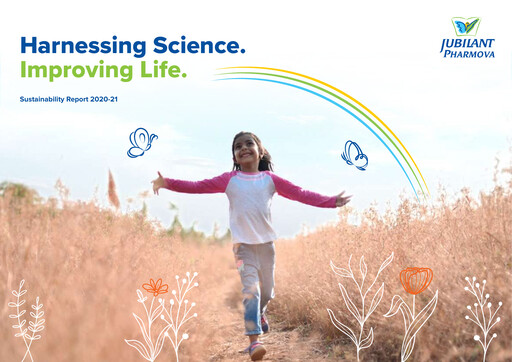 Miniature Jubilant Pharmova Rapport de durabilité 2020-2021