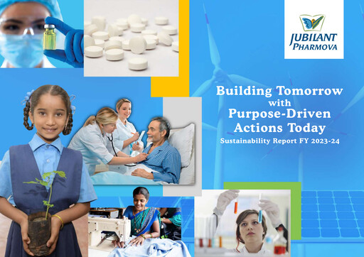 Miniature Jubilant Pharmova Rapport de durabilité 2023-2024