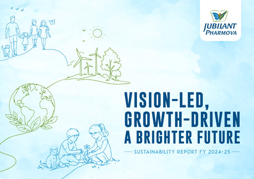 Thumbnail Jubilant Pharmova Sustainability Report 2024-2025