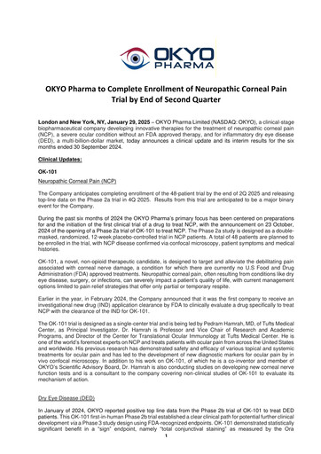 Miniature OKYO Pharma Rapport semestriel 2024-h1
