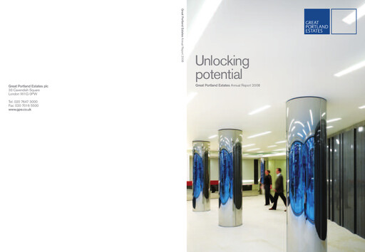 Vorschaubild Great Portland Estates Jahresbericht 2008