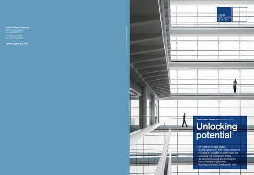 Vorschaubild Great Portland Estates Jahresbericht 2012