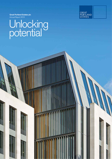 Vorschaubild Great Portland Estates Jahresbericht 2013