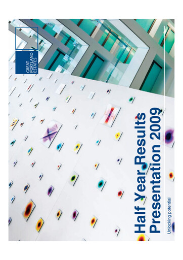 Thumbnail Great Portland Estates Half-year Report 2009-h1